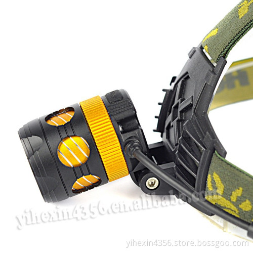 Boruit K13 CREE Zoom Rechargeable Motorcycle LED Headlamp For Military